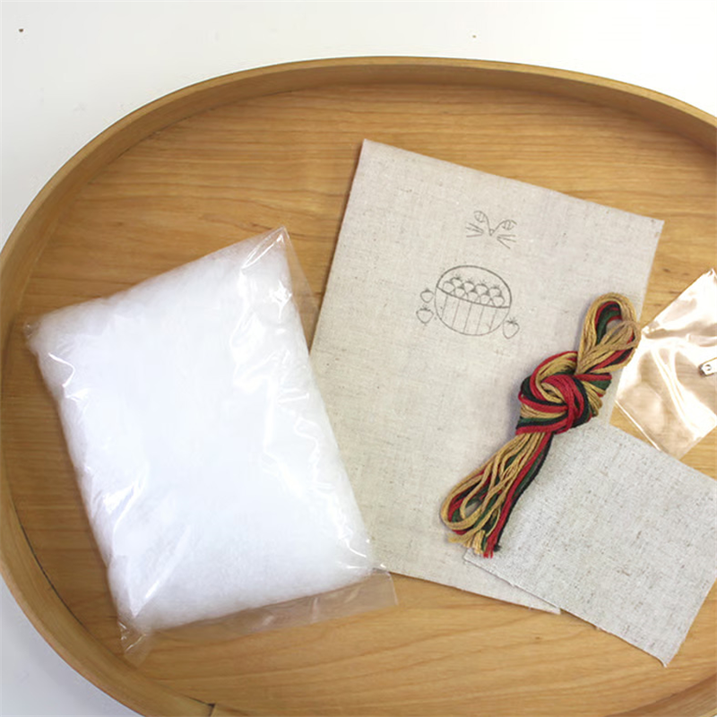 ピース(Piece) 刺しゅうキット 「nekogao ブローチキット」-いちごのバスケット- PHC-124-1 1袋(ご注文単位1袋)【直送品】