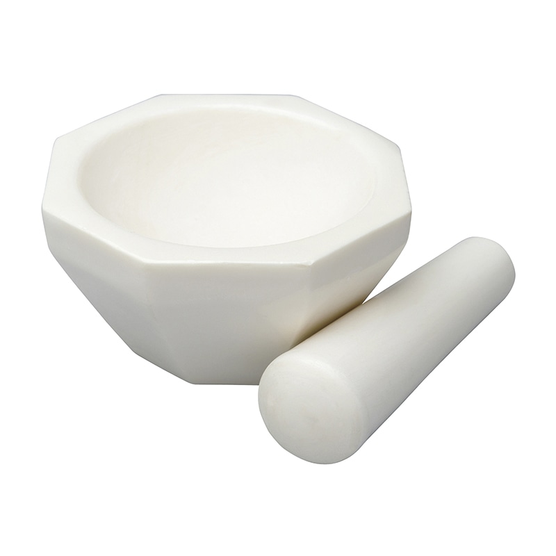 アルミナ乳鉢　乳棒付 HAMP-30　30ml  1個（ご注文単位1個）【直送品】