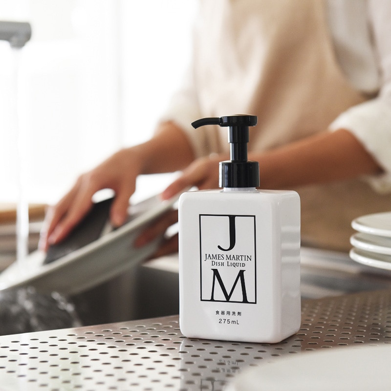 キッチン用食器洗剤 ジェームズマーティン ディッシュリキッド 275ml ポンプ 1本(ご注文単位24本)【直送品】