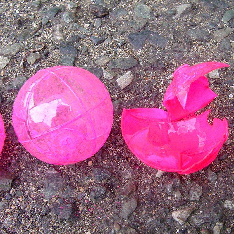 新北九州工業 防犯カラーボール マーキングエッグ 2個入 SS-810 1個(ご注文単位1個)【直送品】