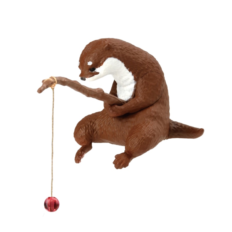 エール フィギュア 釣り日和3 動物たちのひまつぶし BB0023AS 1個(ご注文単位10個)【直送品】