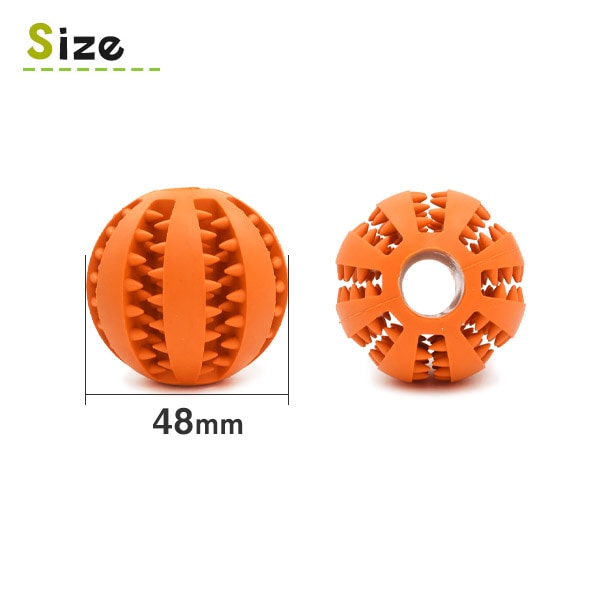 プラタ 歯磨きボール 小 オレンジ pt1-006 1個(ご注文単位1個)【直送品】