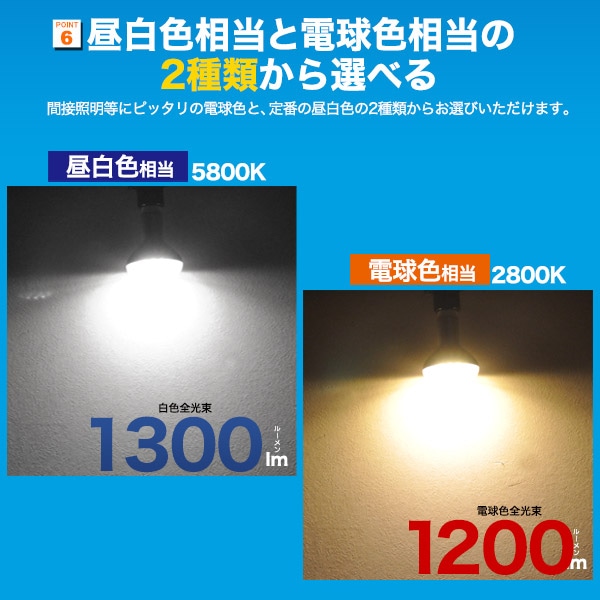プラタ LEDレフランプ 100W形 口金E26 9.5W 昼白色 75C-LDR9.5 1個(ご注文単位1個)【直送品】