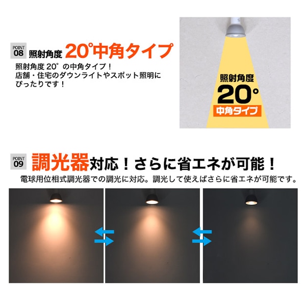プラタ 調光対応　配ダク用LEDスポット E11　昼白色　中角 D28-76C 1台（ご注文単位20台）【直送品】