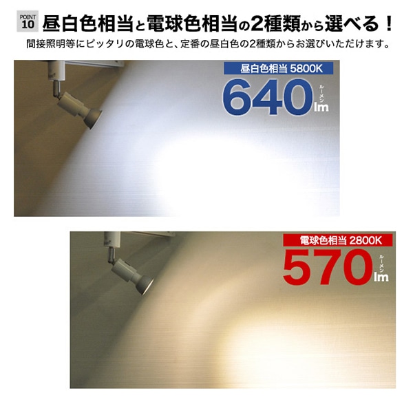 プラタ 調光対応　配ダク用LEDスポット E11　昼白色　中角 D28-76C 1台（ご注文単位20台）【直送品】