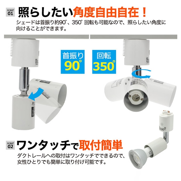 プラタ 調光対応　配ダク用LEDスポット E11　電球色　中角 D28-76W 1台（ご注文単位20台）【直送品】