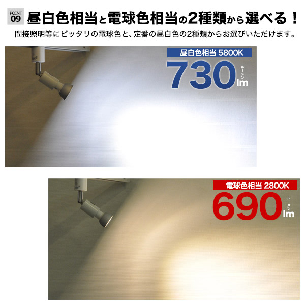 プラタ 調光対応　配ダク用LEDスポット E11　昼白色　広角 D28－77C 1台（ご注文単位1台）【直送品】