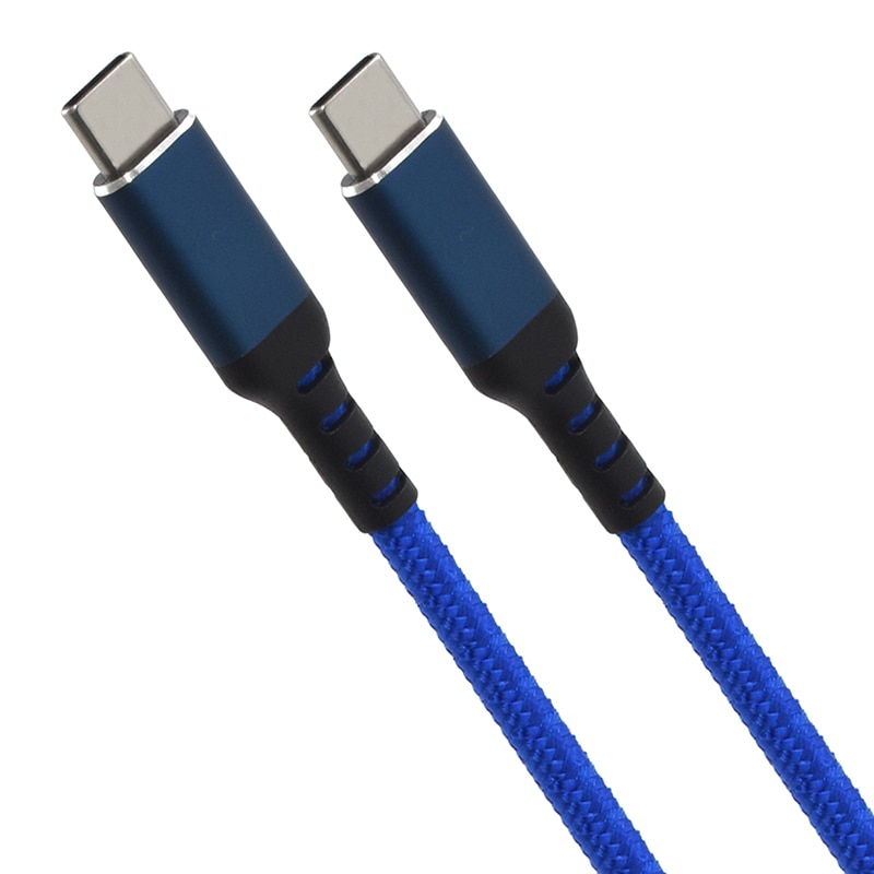 プラタ Type-C to Cケーブル ブルー ctoc-100 1個（ご注文単位1個）【直送品】