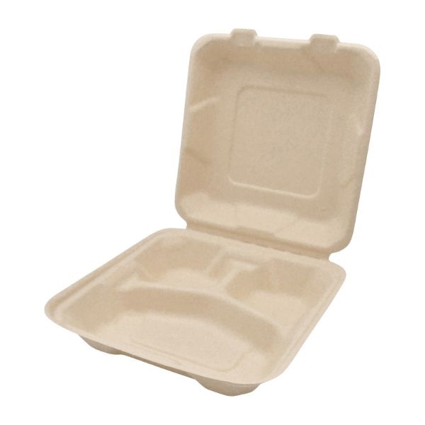 パックスタイル 弁当容器　新BBランチ 200－200－3 00675729 50枚/袋（ご注文単位4袋）【直送品】