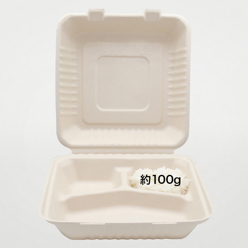 弁当容器 BBランチボックス 230-230-3 50枚/袋(ご注文単位4袋)【直送品】