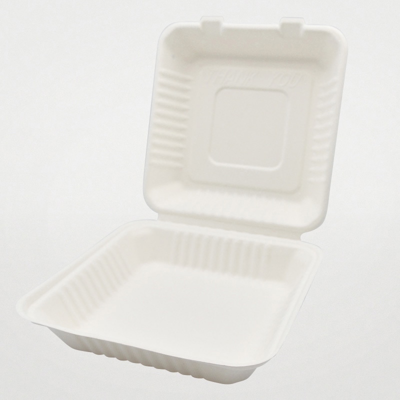 弁当容器　ABランチボックス 230-230  50枚/袋（ご注文単位4袋）【直送品】