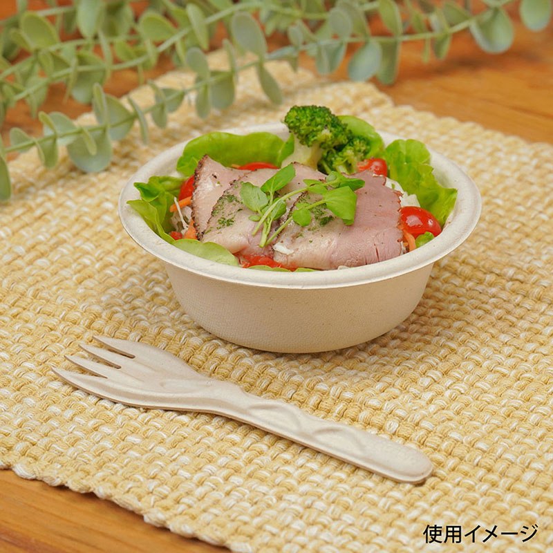 惣菜サラダ容器 ボウルM 中 50枚/袋(ご注文単位18袋)【直送品】