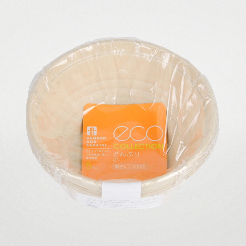 どんぶり容器 BBどんぶり ラミ 本体 D-1 5枚入 1外袋(ご注文単位120袋)【直送品】