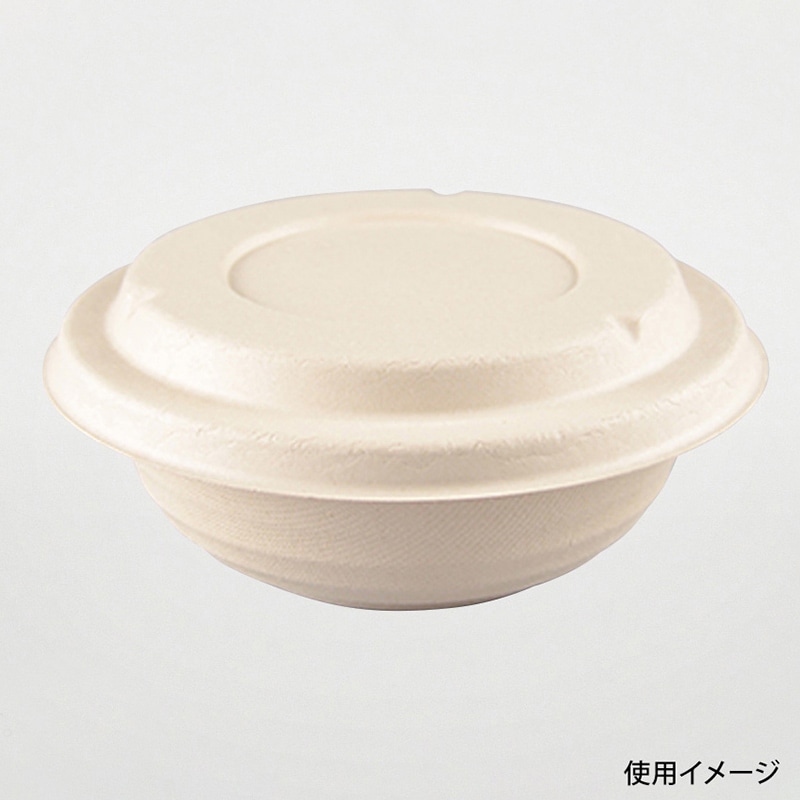 どんぶり容器　BBどんぶり　ラミ　本体 D-2　5枚入  1外袋（ご注文単位80袋）【直送品】