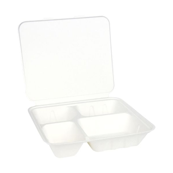 パックスタイル 弁当容器　ABランチ 240－210－4 00705413 50枚/袋（ご注文単位4袋）【直送品】