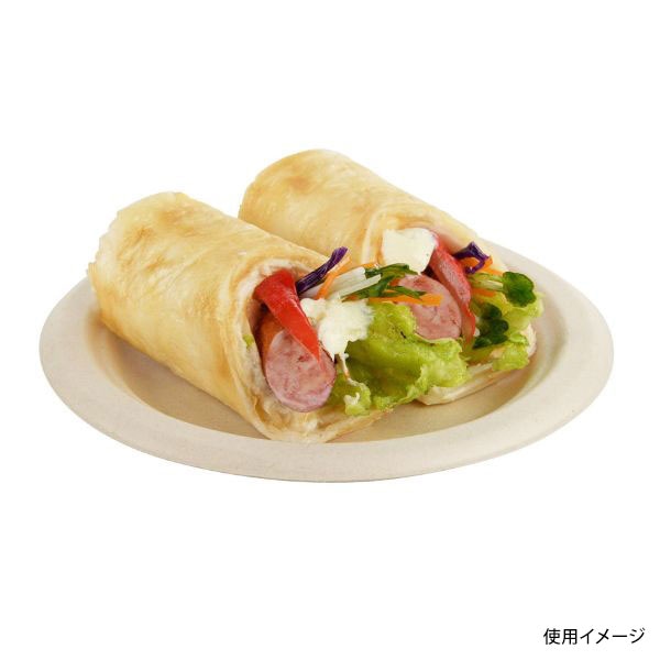 パックスタイル パルプモールド BB丸プレート 160 00705430 50枚/袋(ご注文単位20袋)【直送品】