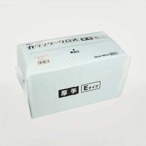 パックスタイル カウンタークロス　厚E 緑　R 00708172 80枚/袋（ご注文単位12袋）【直送品】