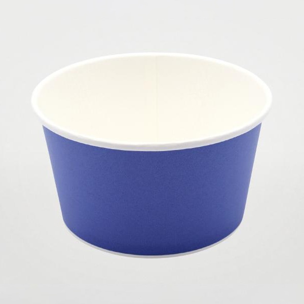 パックスタイル スープカップ　耐熱紙カップ　本体 850　濃紺 00749924 50枚/袋（ご注文単位12袋）【直送品】