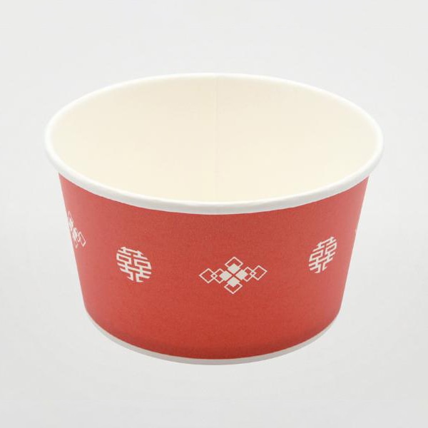 パックスタイル スープカップ　耐熱紙カップ　本体 850　中華 00749926 50枚/袋（ご注文単位12袋）【直送品】