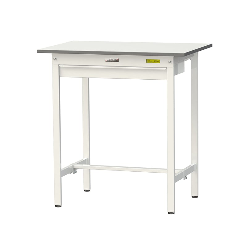 山金工業 ワークテーブル150 固定式 H950mm ワイド引出し付/基本形 900×600 1台(ご注文単位1台)【直送品】