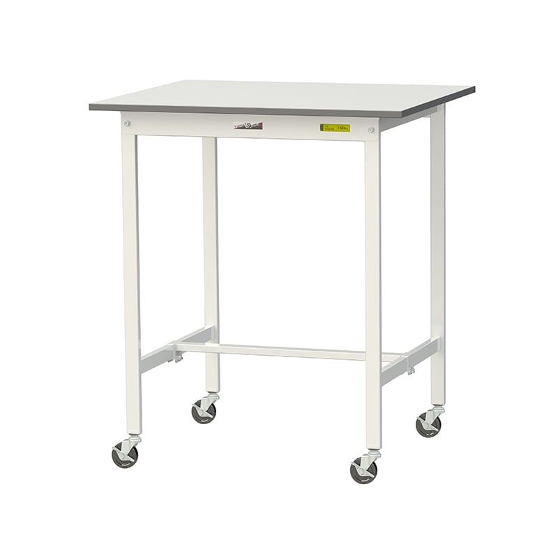 山金工業 ワークテーブル150　移動式　H1035mm 基本形 900×750×高1035mm 1台（ご注文単位1台）【直送品】