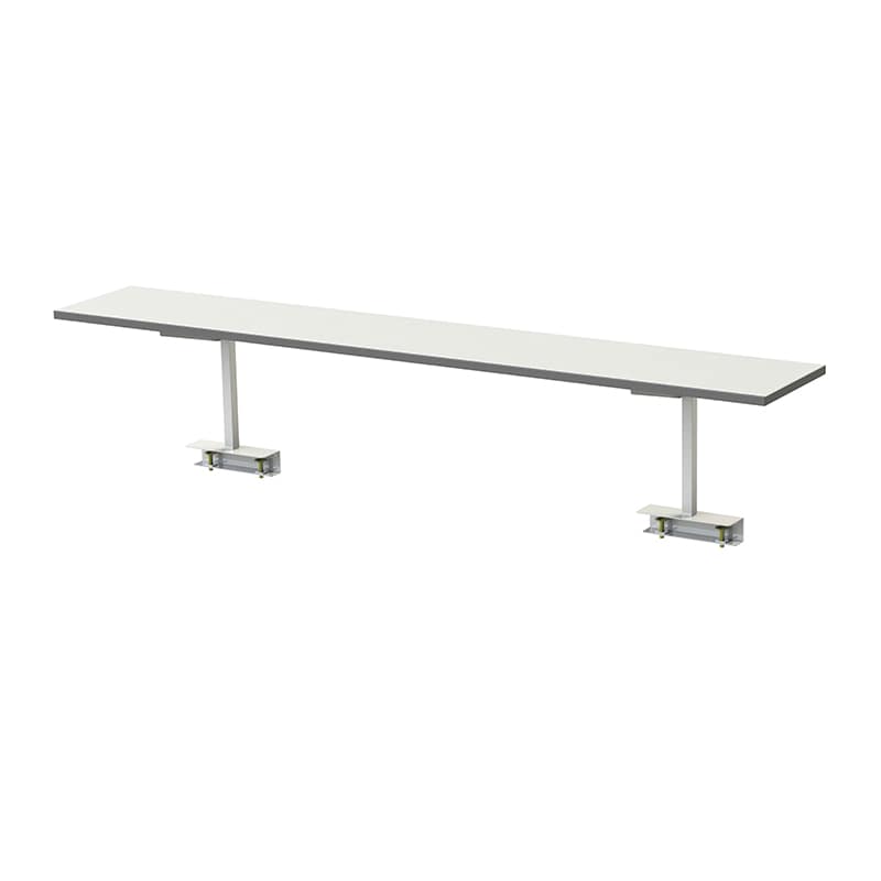 山金工業 ワークテーブル150シリーズ用架台  1800×300×360 1台（ご注文単位1台）【直送品】