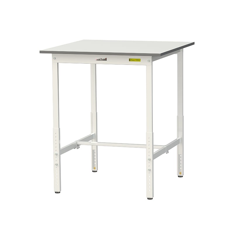 山金工業 ワークテーブル150　高さ調整タイプ H900～1200mm　基本形 900×900 1台（ご注文単位1台）【直送品】