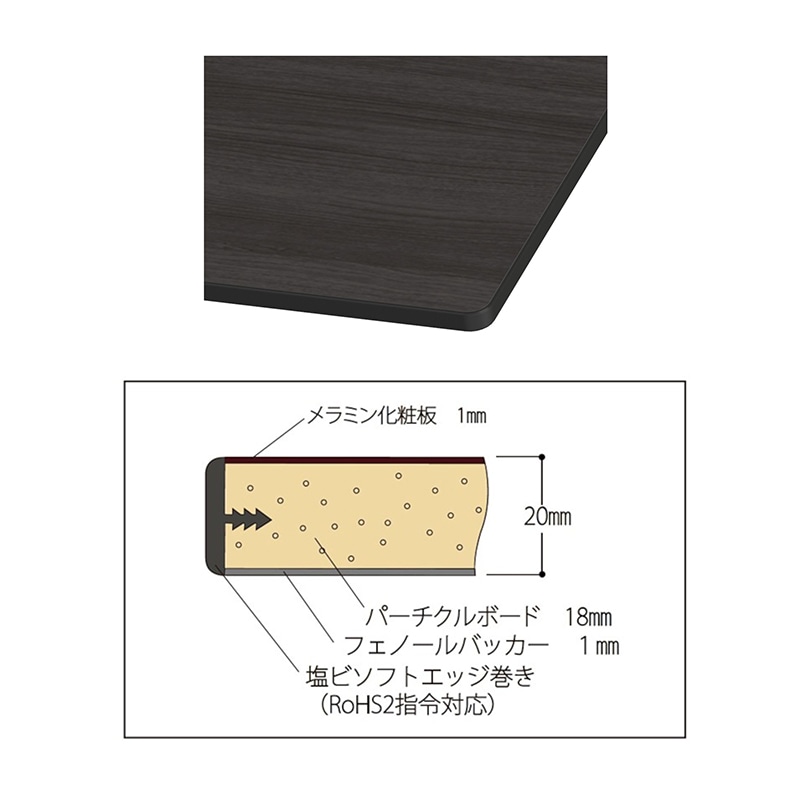 山金工業 ワークテーブル ブラック 固定式 基本形 1200×600×740 1台(ご注文単位1台)【直送品】