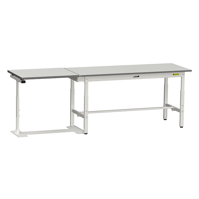 山金工業 ワークテーブル150 跳ね上げタイプ H600~900mm 基本形 1500×600 1台(ご注文単位1台)【直送品】