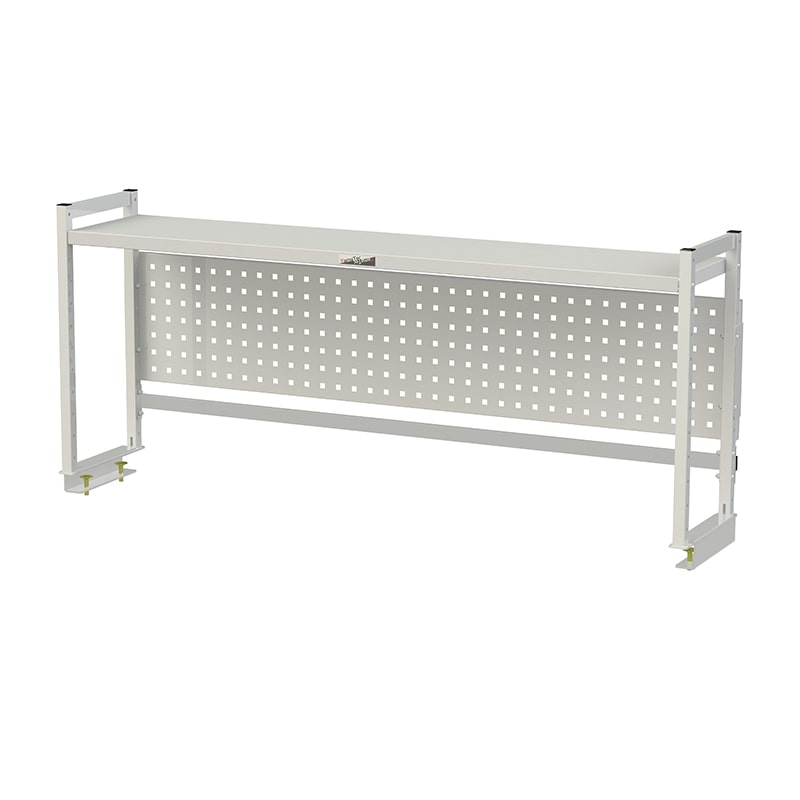 山金工業 ロジスタンド　H600mm パンチングパネル付 1500×300 1台（ご注文単位1台）【直送品】