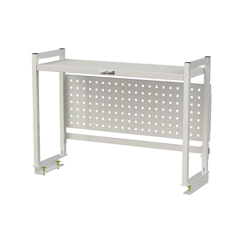 山金工業 ロジスタンド　H600mm パンチングパネル付 900×300 1台（ご注文単位1台）【直送品】