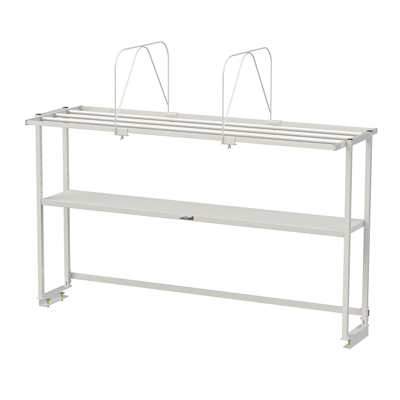 山金工業 ロジスタンド　H1000mm 段ボール棚セット付 1800×581 1台（ご注文単位1台）【直送品】