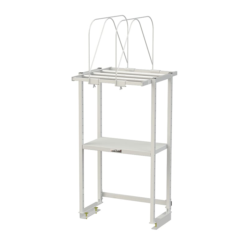 山金工業 ロジスタンド　H1000mm 段ボール棚セット付 600×581 1台（ご注文単位1台）【直送品】