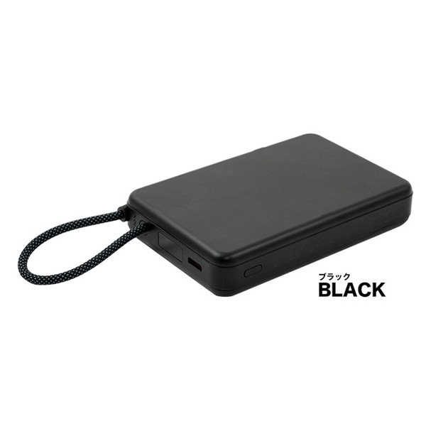 プラタ 個体電池 モバイルバッテリ- 10000mAh ブラック mp046bk 1個（ご注文単位1個）【直送品】