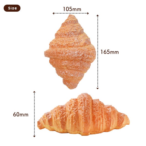プラタ パンのスクイーズ クロワッサン pt1-246 1個（ご注文単位1個）【直送品】