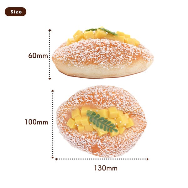 プラタ パンのスクイーズ フルーツパン マグネット付 pt1-254 1個（ご注文単位1個）【直送品】