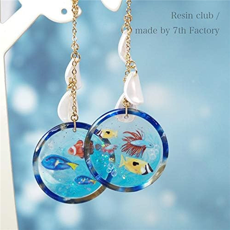 レジンクラブ 熱帯魚2 両面 UVレジン用シールパーツ RC-NTG-201 1枚(ご注文単位1枚)【直送品】