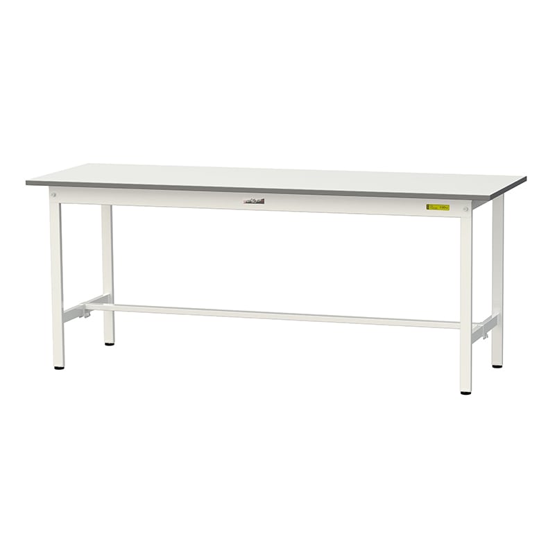 山金工業 ワークテーブル150　固定式　H740mm 基本形 1800×600 1台（ご注文単位1台）【直送品】