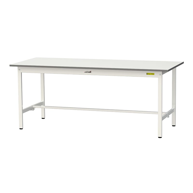 山金工業 ワークテーブル150　固定式　H740mm 基本形 1800×750 1台（ご注文単位1台）【直送品】