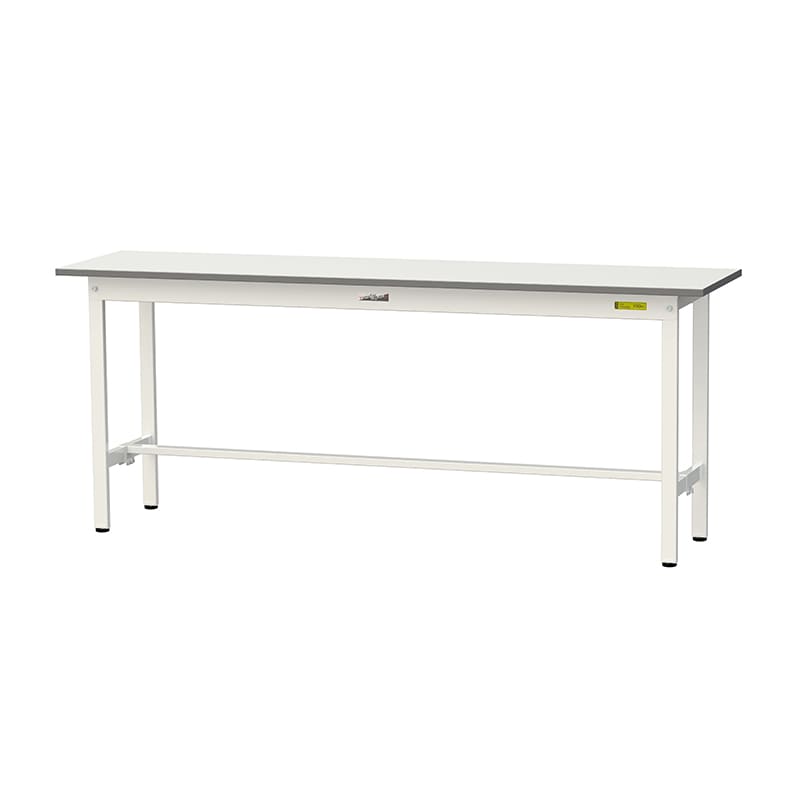 山金工業 ワークテーブル150　固定式　H740mm 基本形 1800×450 1台（ご注文単位1台）【直送品】