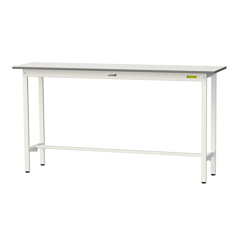 山金工業 ワークテーブル150　固定式　H950mm 基本形 1800×450 1台（ご注文単位1台）【直送品】