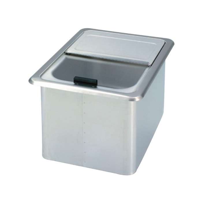 スギコ産業 アイスビン アクリル蓋 スライド式  SA0467-SIB-40B 1個（ご注文単位1個）【直送品】