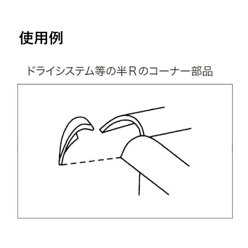 スギコ産業 コーナーインサート SA0971-TO-120 1個（ご注文単位1個）【直送品】