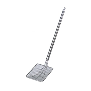 スギコ産業 18-8 フライヤー用角カス揚 フック付 18cm SA0777-SPF-180-18cm 1個（ご注文単位1個）【直送品】