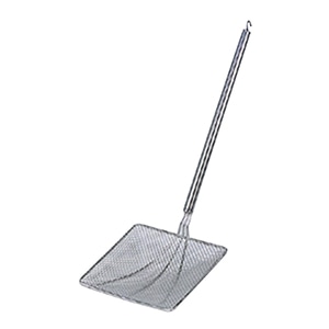 スギコ産業 18-8 フライヤー用角カス揚 フック付 26cm SA0779-SPF-260-26cm 1個（ご注文単位1個）【直送品】