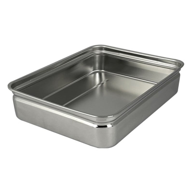 スギコ産業 18-8 番重バット 小 浅型 8cm ST0977-SH-3729-08 1個（ご注文単位1個）【直送品】