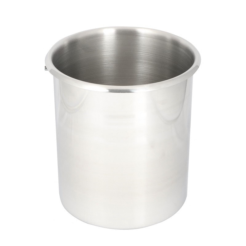 スギコ産業 18-8 ベインマリーポット ボッチ付 φ203×H220mm SA1651-SH-1006B 1個（ご注文単位1個）【直送品】