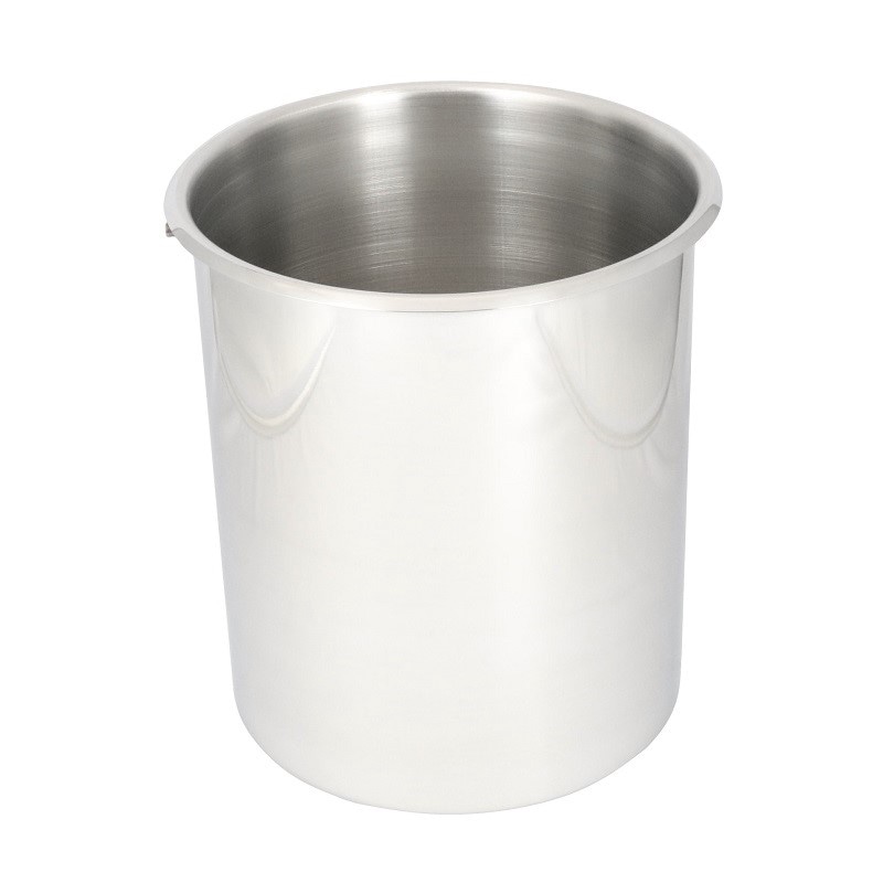 スギコ産業 18-8 ベインマリーポット ボッチ付 φ223×H248mm SA1652-SH-1008B 1個（ご注文単位1個）【直送品】