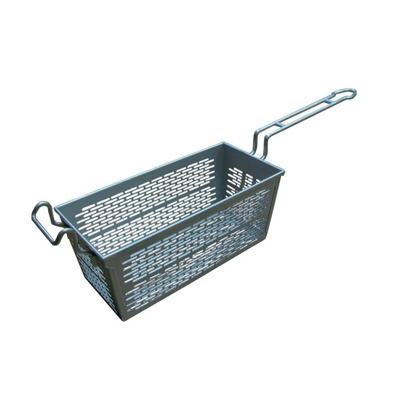 スギコ産業 18-8 パンチングフライバスケット 小 SA1554-SH-1329FS 1個（ご注文単位1個）【直送品】