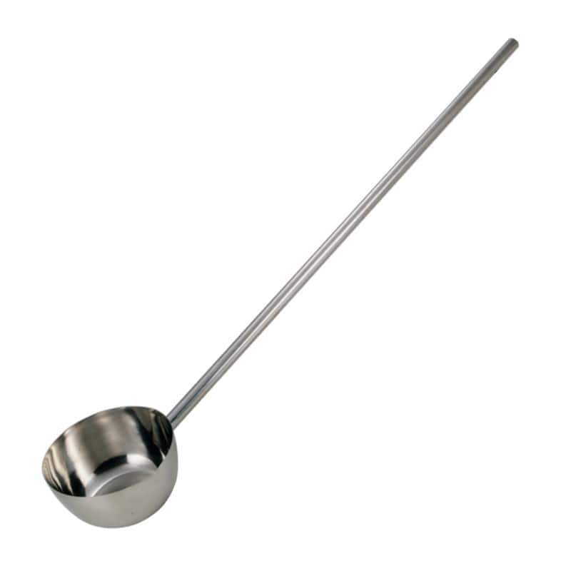 スギコ産業 18-8 共柄ひしゃく 口付 ハンドル全周溶接 φ210 柄1000mm SA1381-SH-659M 1個（ご注文単位1個）【直送品】